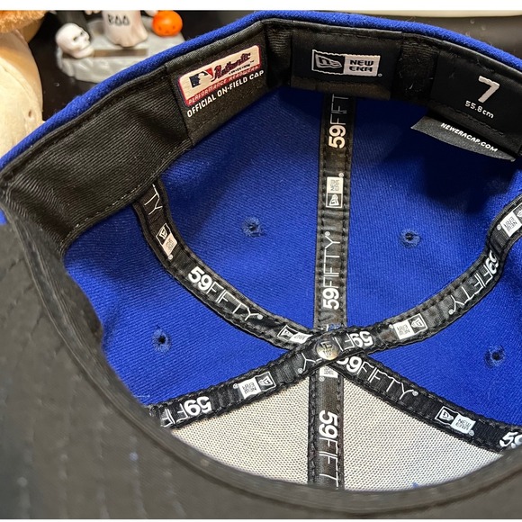 Kansas City Royals 50/50 size 7 Baseball Cap World Series Champions 2015 - Picture 4 of 4